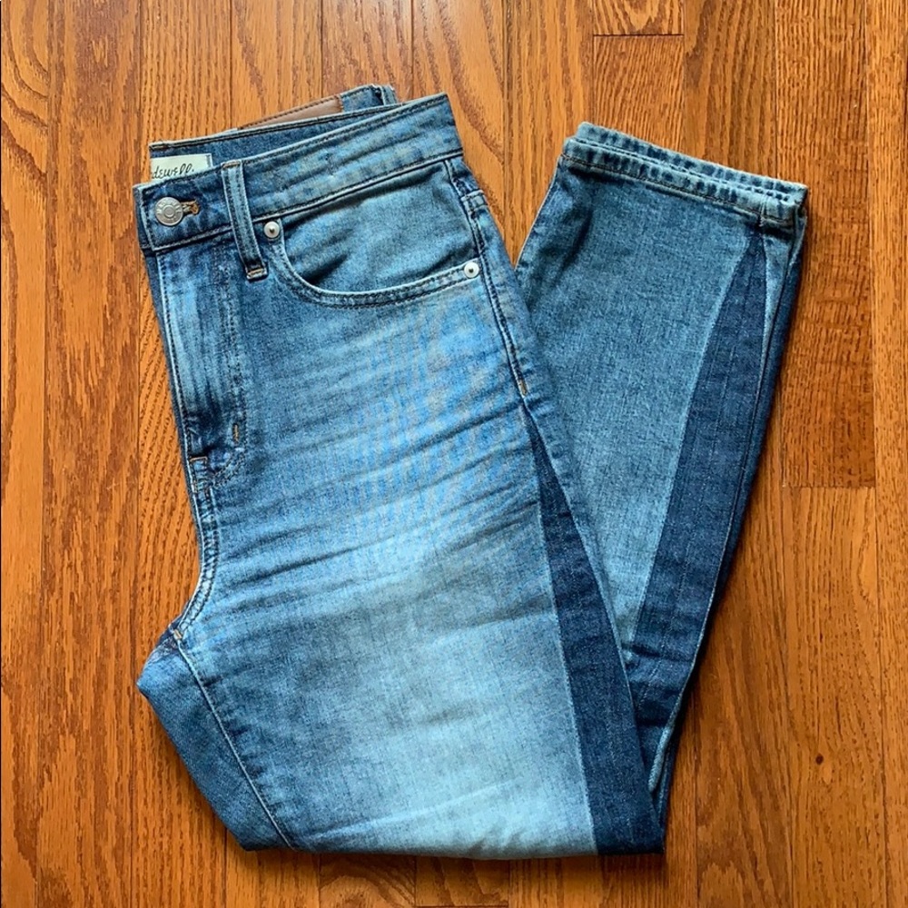 madewell high-rise slim boyjean
